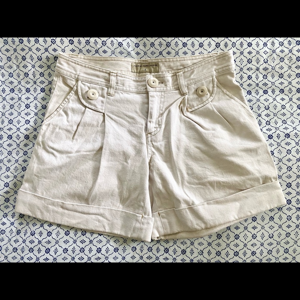 Marc Jacobs White Shorts